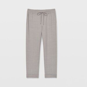 Club Monaco Heather Grey Tie-Waist Pants